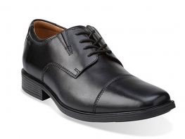 Clarks Mens Tilden Cap Oxford Shoe(All Size)